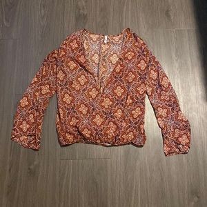 Xhilaration Long Sleeve Blouse